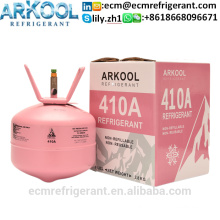 Arkool gás refrigerante cilíndrico de alta qualidade, preço r410a